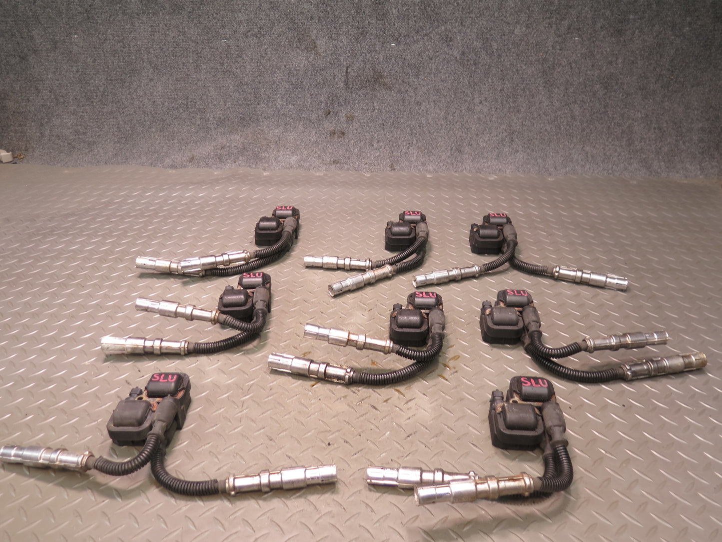 99-02 Mercedes R129 SL500 M113.961 Set of 8 Engine Ignition Coil OEM