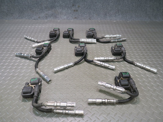 03-06 Mercedes R230 SL500 M113 Set of 8 Engine Ignition Coil 130K 0001587803 OEM
