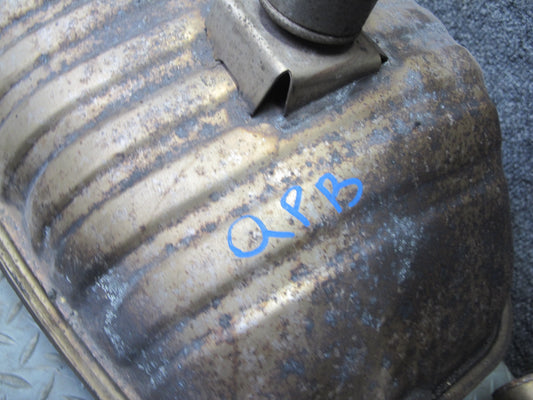2000-2002 Porsche Boxster S 986 3.2L Rear Exhaust Muffler w Tips 99611114105