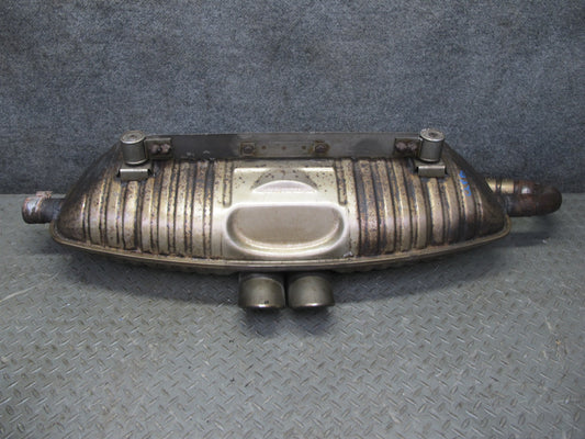 2000-2002 Porsche Boxster S 986 3.2L Rear Exhaust Muffler w Tips 99611114105