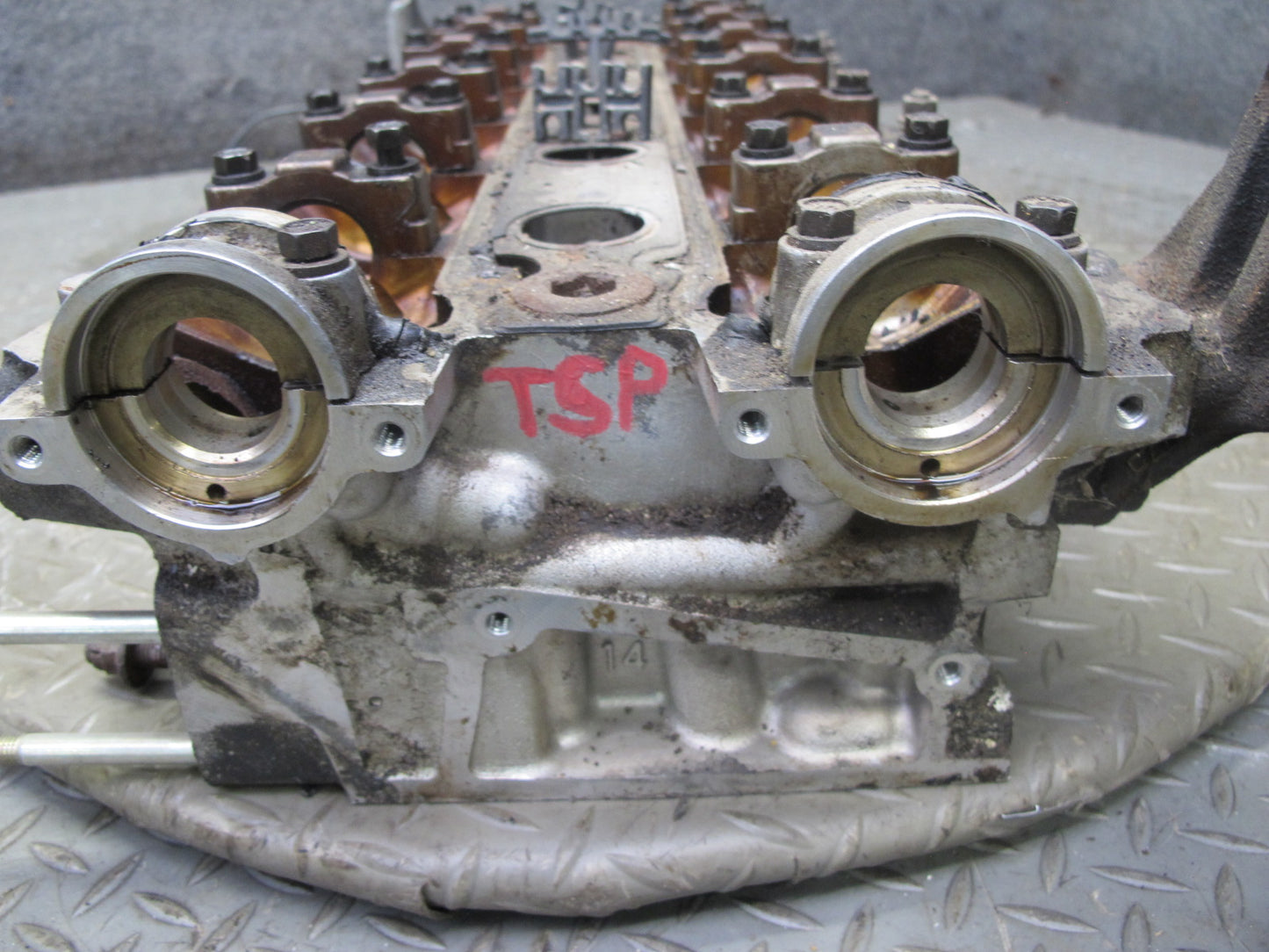 87-92 Toyota Supra MK3 7MGE NA Engine Motor Cylinder Head 118K Miles OEM