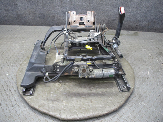 96-99 BMW E36 328i Convertible Front Right Seat Lower Frame Track Rail Motor OEM