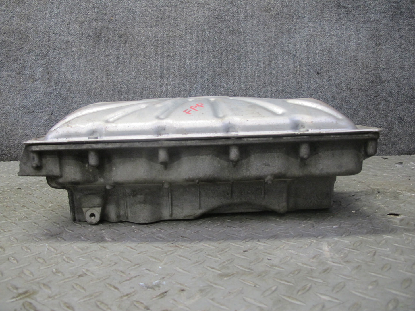 17-19 Porsche Panamera 971 2.9L Csza Engine Oil Pan Sump Tray Tube Set