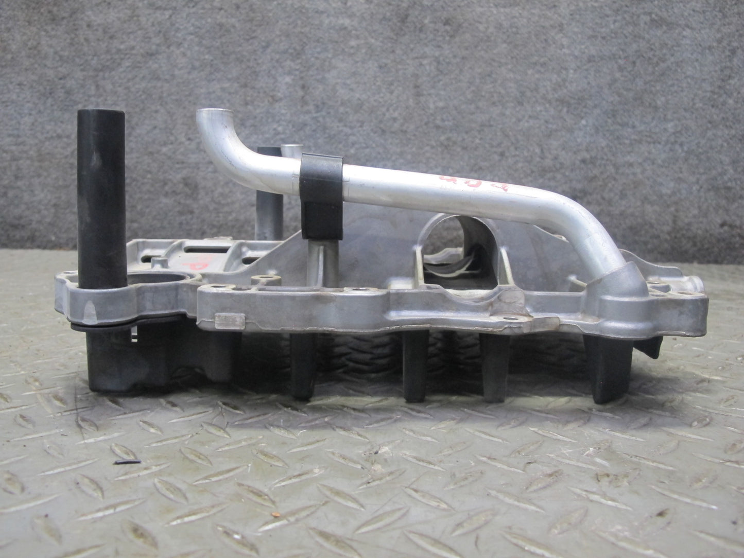 17-19 Porsche Panamera 971 2.9L Csza Engine Oil Pan Sump Tray Tube Set