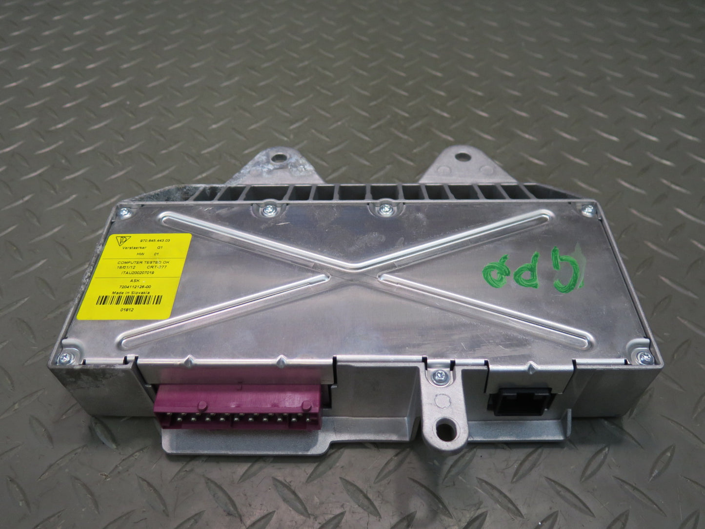 2010-2016 Porsche Panamera 970 Audio System Amplifier AMP 97064544303