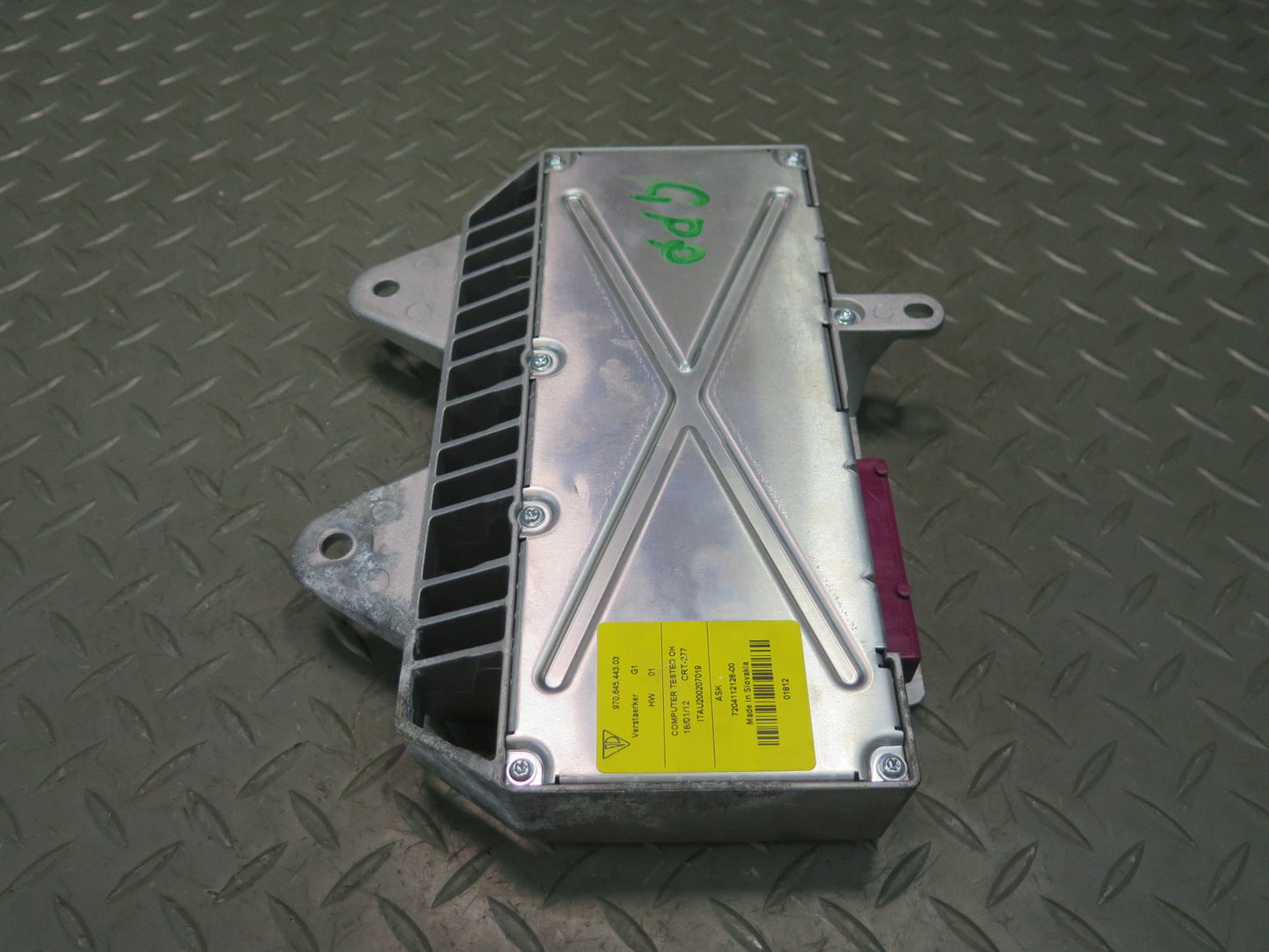 2010-2016 Porsche Panamera 970 Audio System Amplifier AMP 97064544303