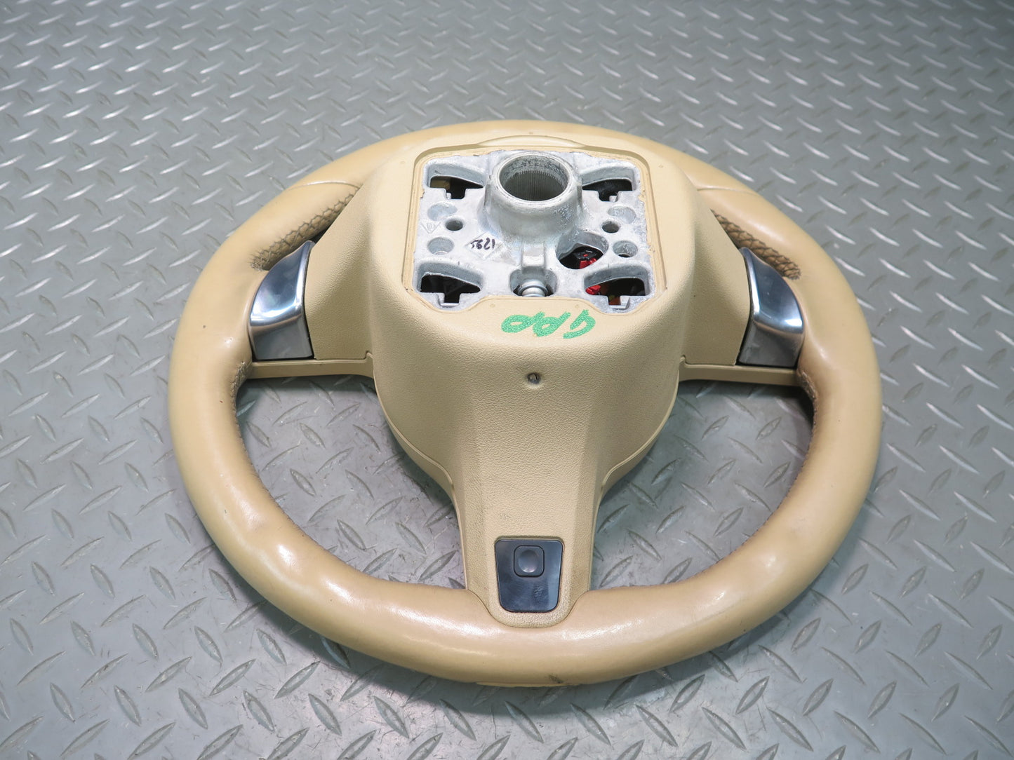 2011-2014 Porsche Cayenne 958 Multifunction Heated Leather Steering Beige