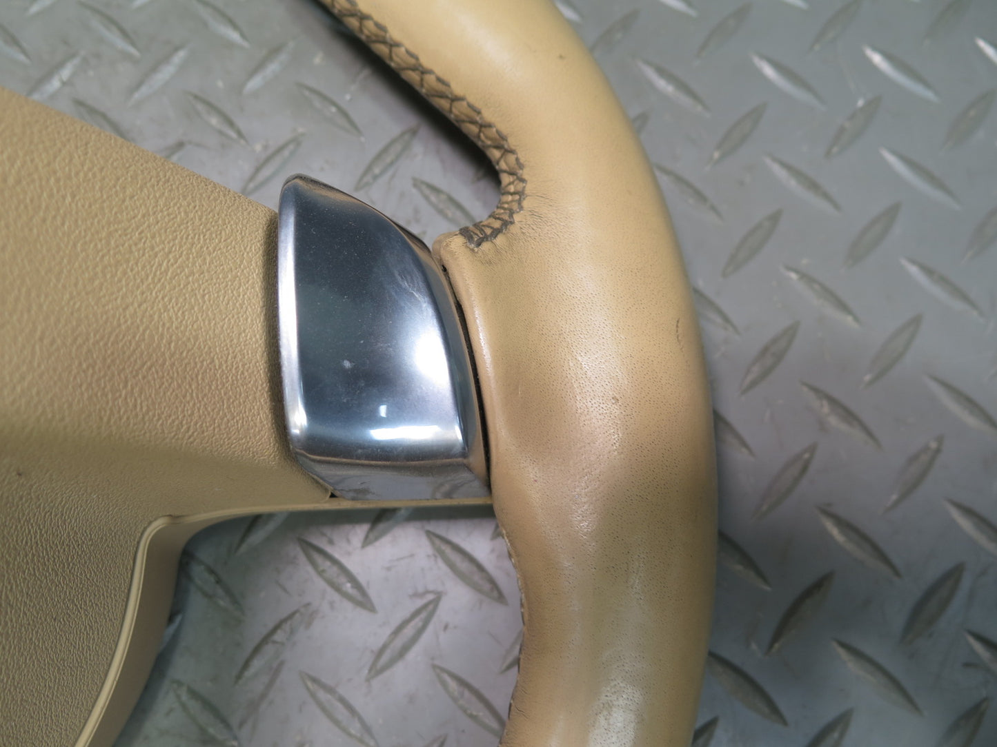 2011-2014 Porsche Cayenne 958 Multifunction Heated Leather Steering Beige