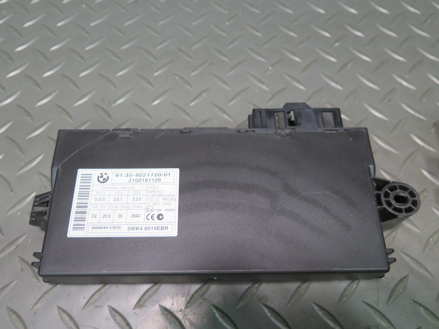 2011 Mini S R57 N18 ECU ECM Body CAS3 Module Door Glove Ignition Lock  KEY Set