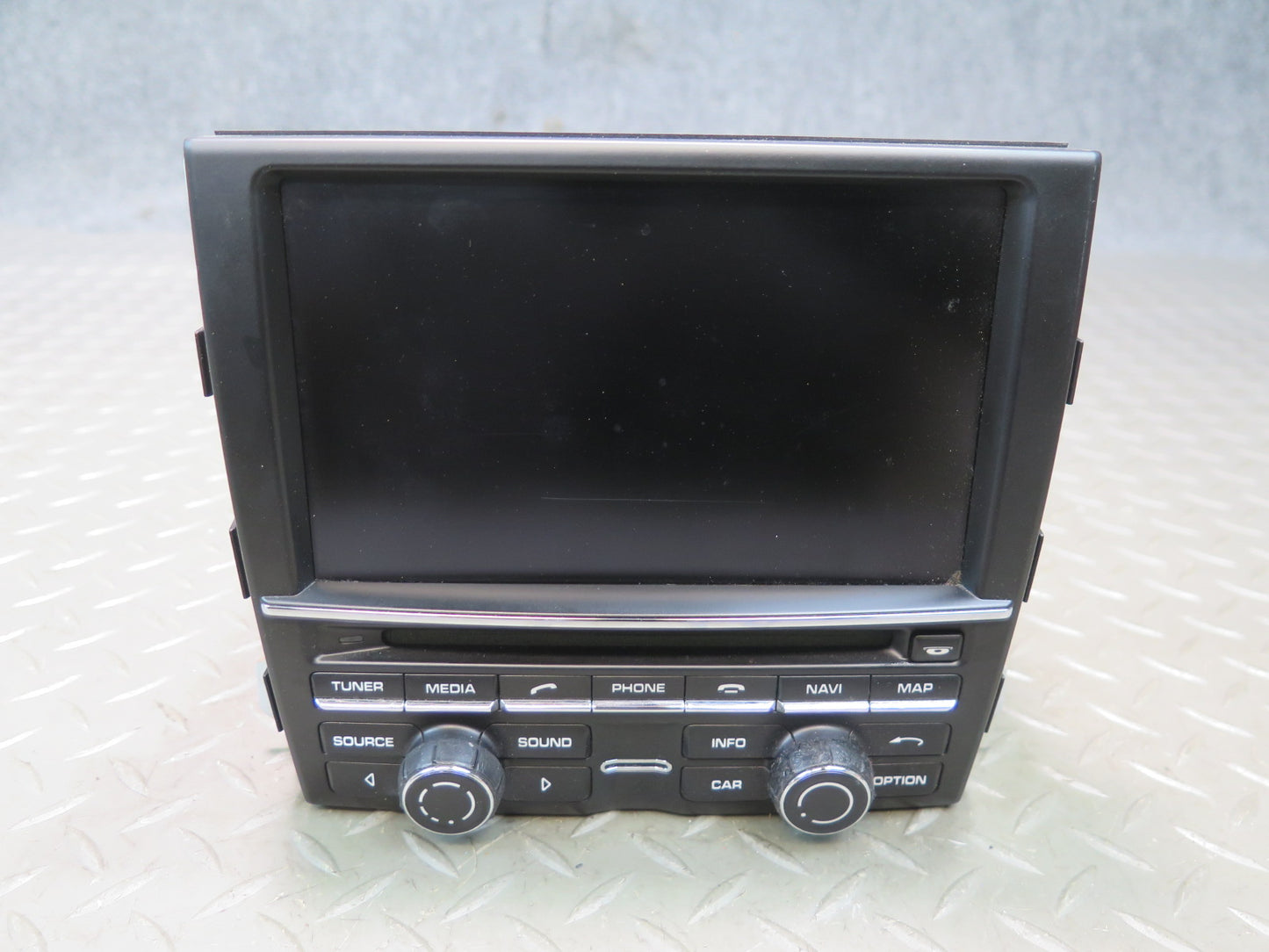 2012 Porsche Cayenne 958 CD Radio Receiver Navi Display Screen Monitor