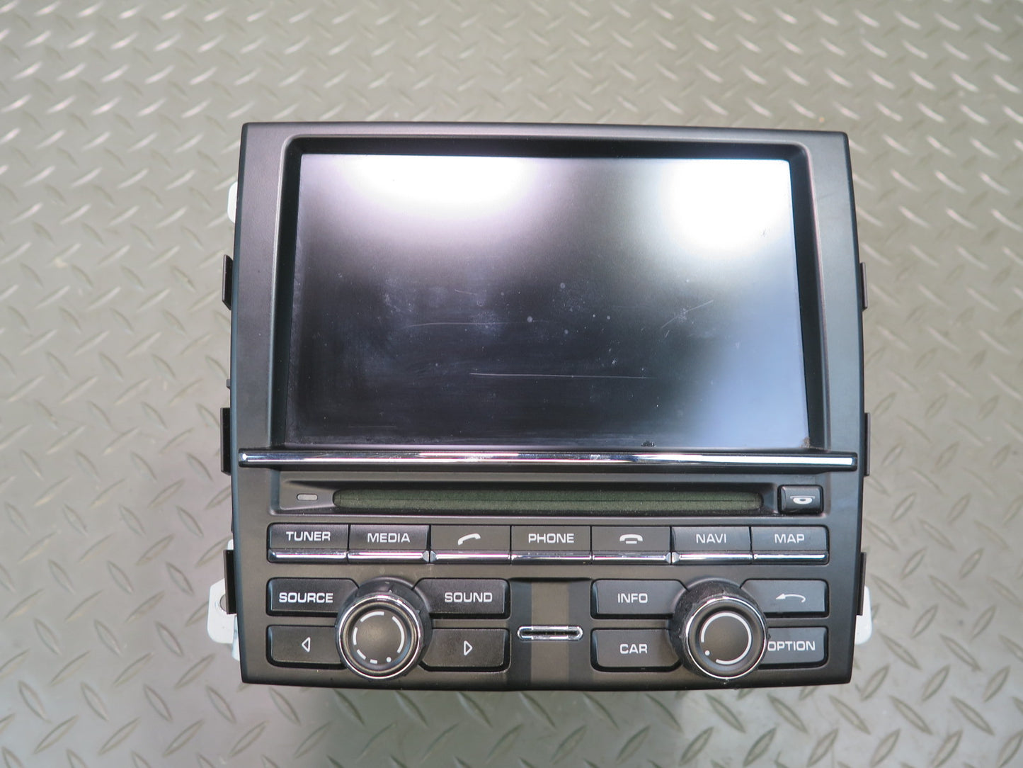 2012 Porsche Cayenne 958 CD Radio Receiver Navi Display Screen Monitor