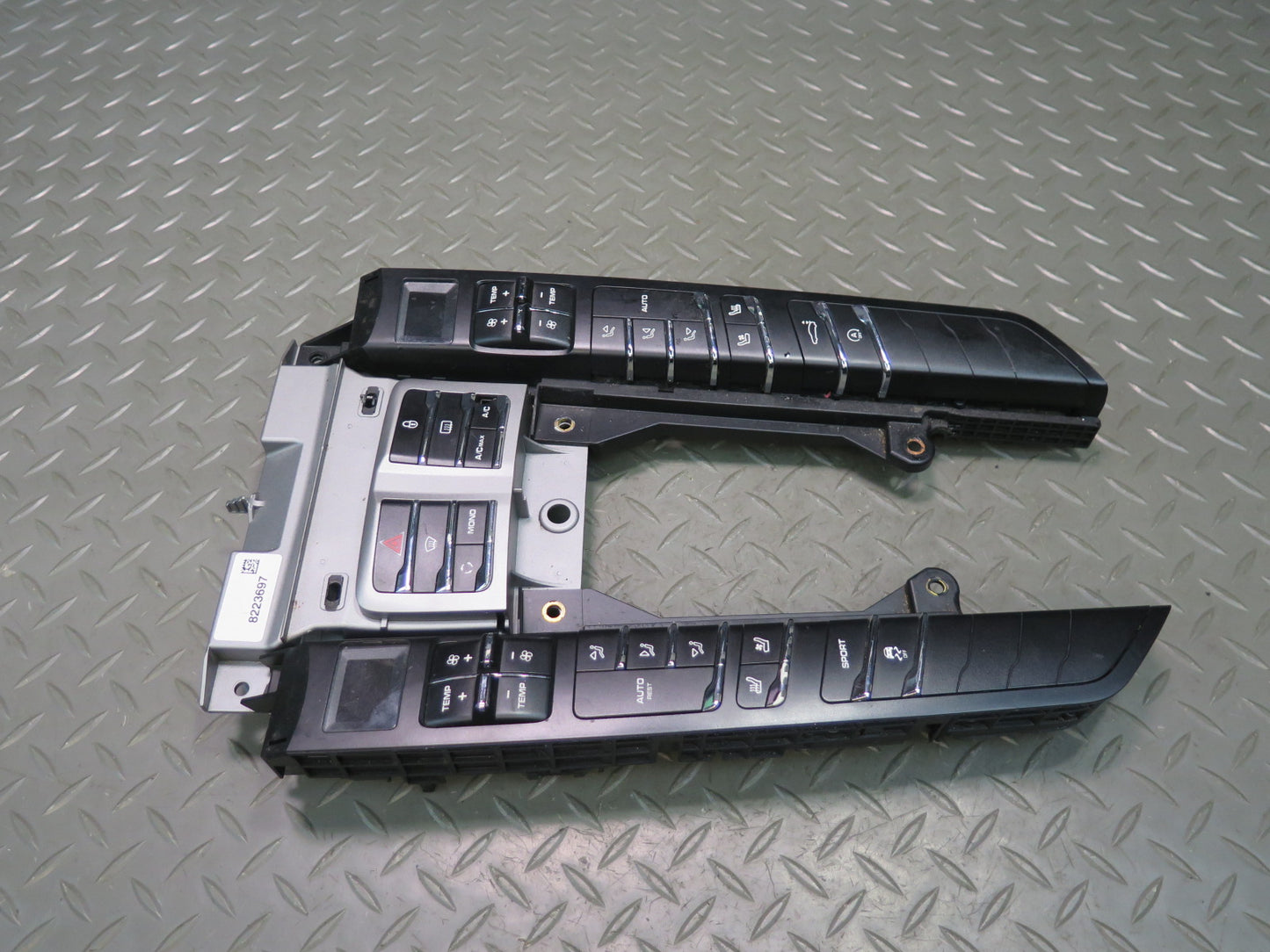 2012-2013 Porsche Panamera 970 Center Console A/C Heater Climate Control Switch