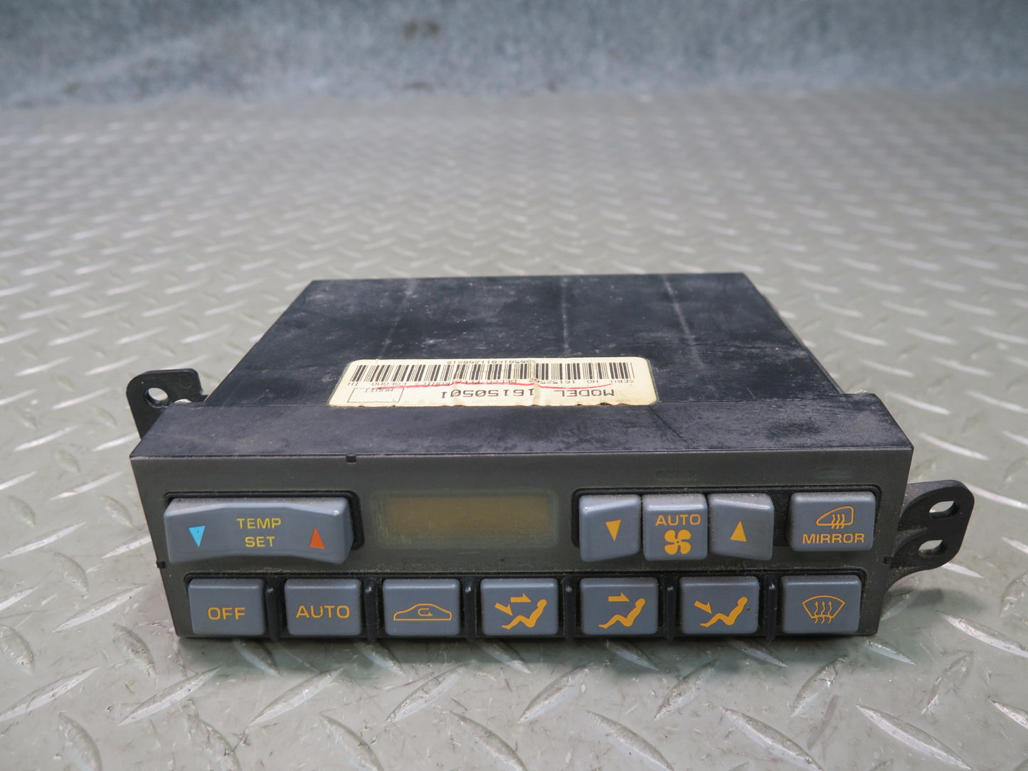 90-91 Chevrolet Corvette C4 Convert A/C Heater Climate Control Switch Panel OEM