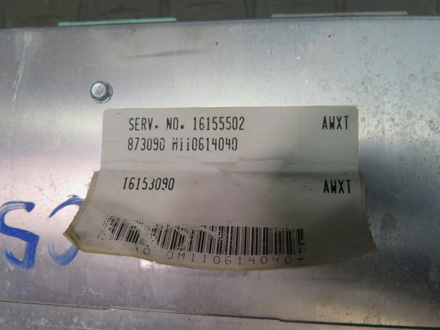 1991 Chevrolet Corvette C4 BCM Body Control Module Unit 16155502 OEM