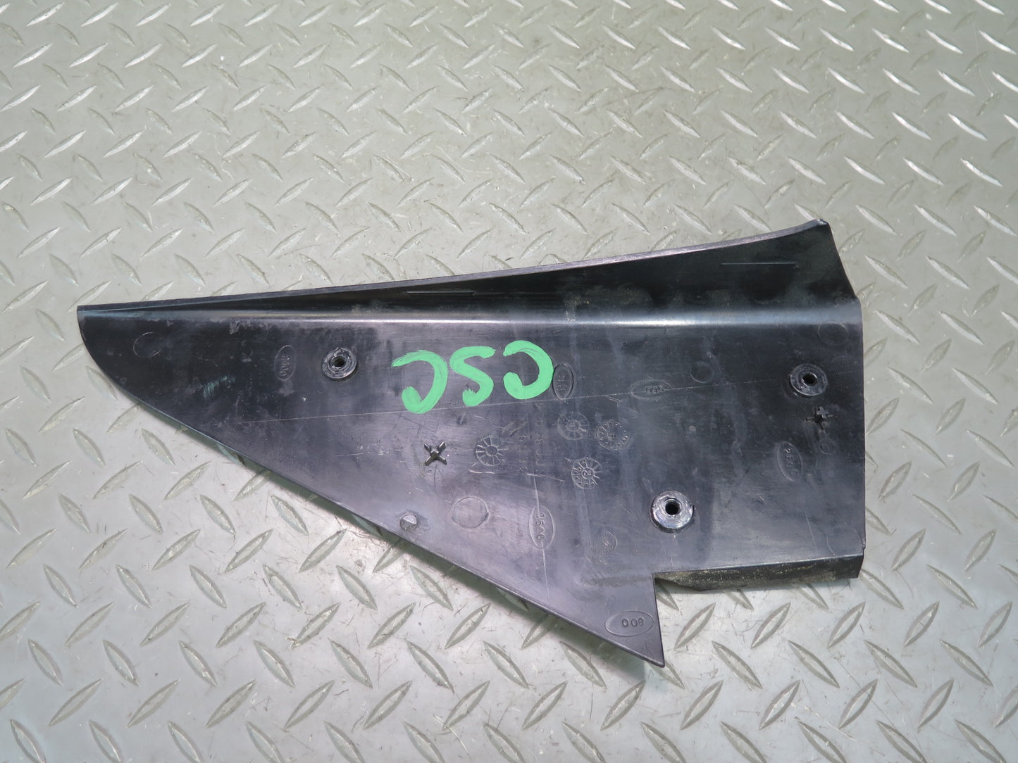 90-93 Chevrolet Corvette C4 Dash Front Left END Trim Cap Cover 10085914 OEM