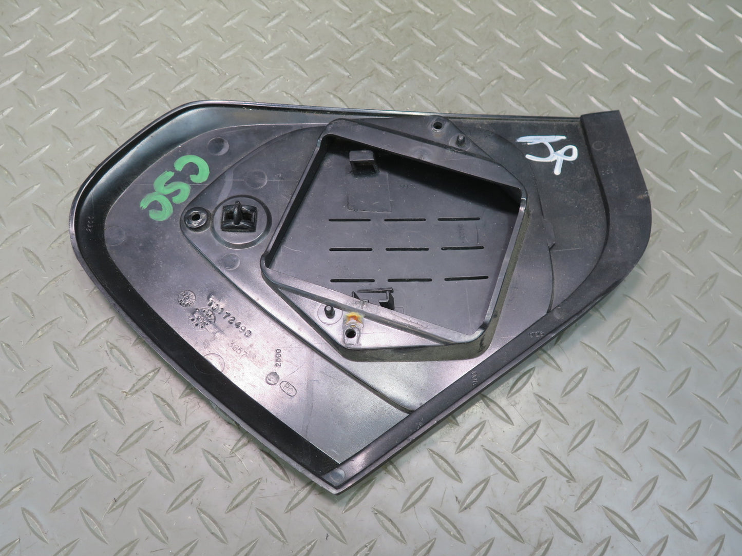 90-93 Chevrolet Corvette C4 Dashboard Right Side Trim Panel Fuse Box Cover OEM