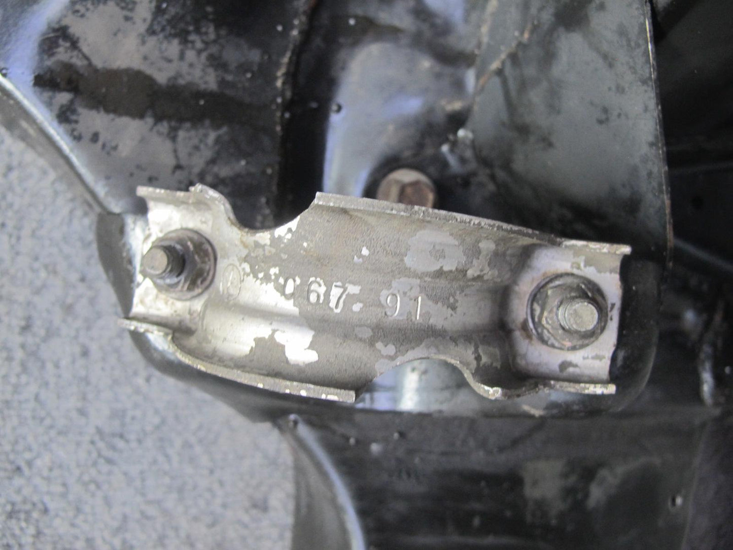 88-91 Chevrolet Corvette C4 Front Engine Cradle Subframe Crossmember Carrier OEM