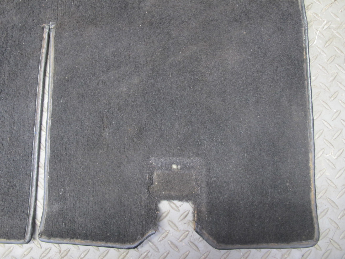 90-91 Chevrolet Corvette C4 Convert Rear Trunk Carpet w Speaker Grille Set OEM
