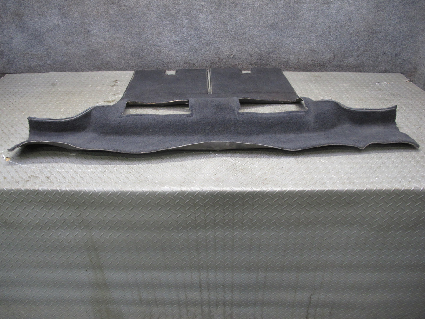 90-91 Chevrolet Corvette C4 Convert Rear Trunk Carpet w Speaker Grille Set OEM