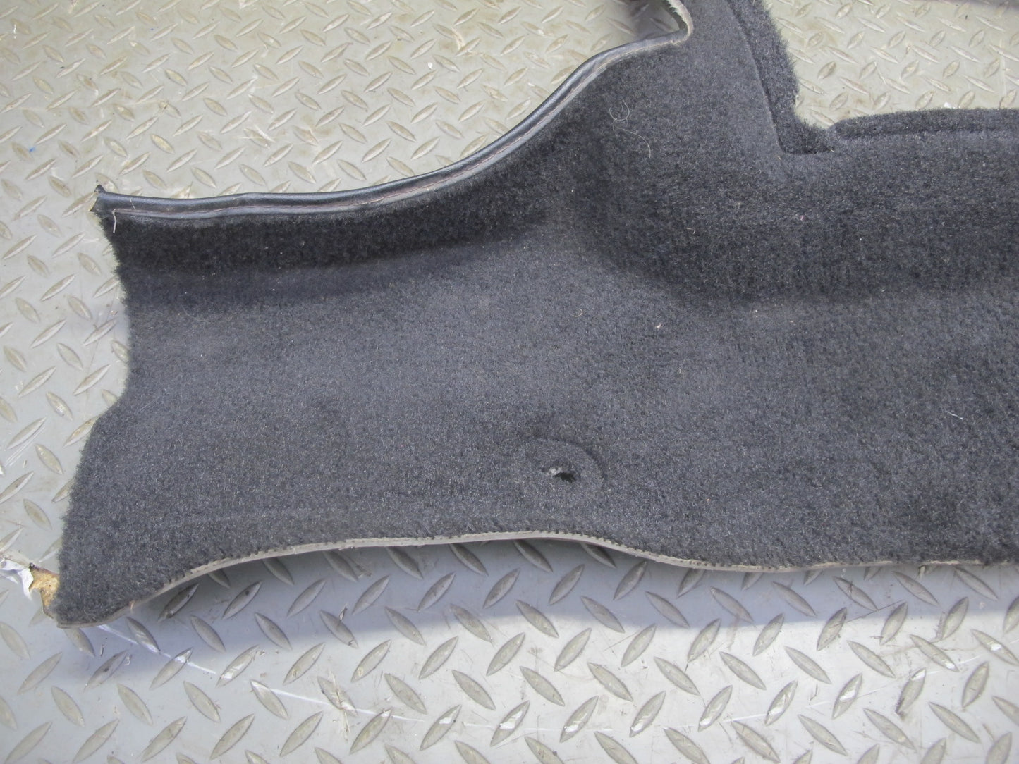 90-91 Chevrolet Corvette C4 Convert Rear Trunk Carpet w Speaker Grille Set OEM