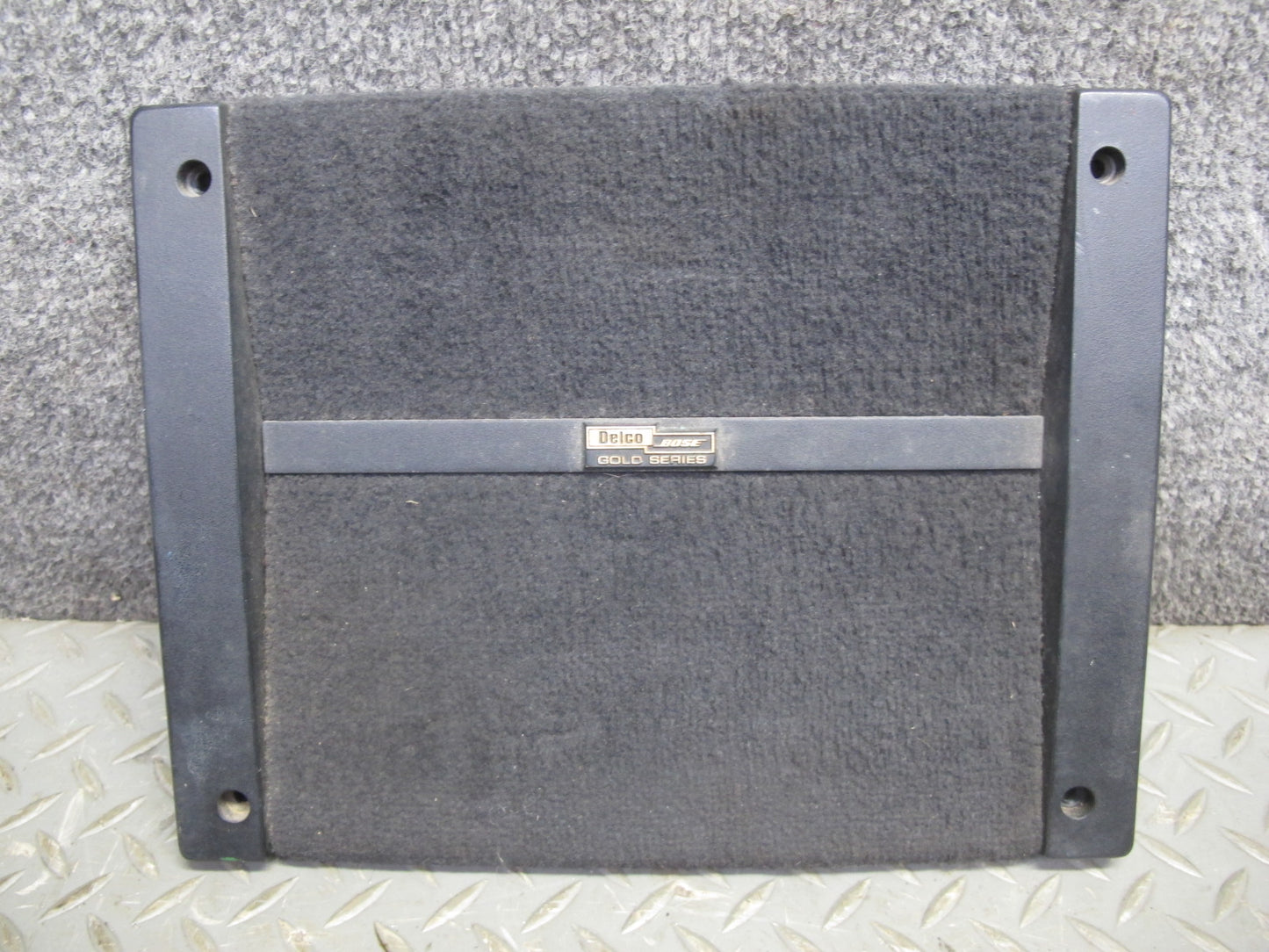 90-91 Chevrolet Corvette C4 Convert Rear Trunk Carpet w Speaker Grille Set OEM