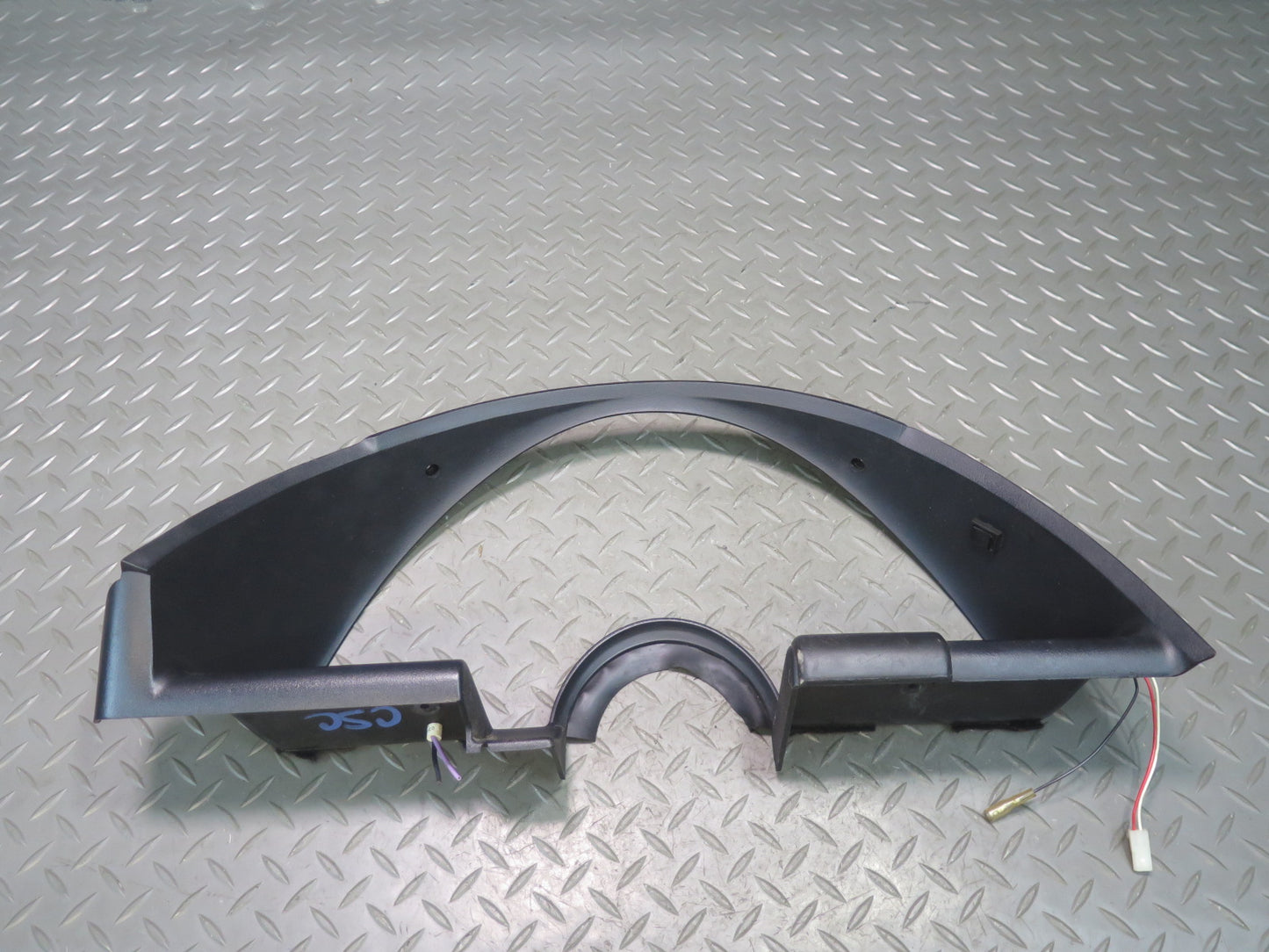 90-95 Chevrolet Corvette C4 Instrument Cluster Speedometer Trim Bezel Panel OEM