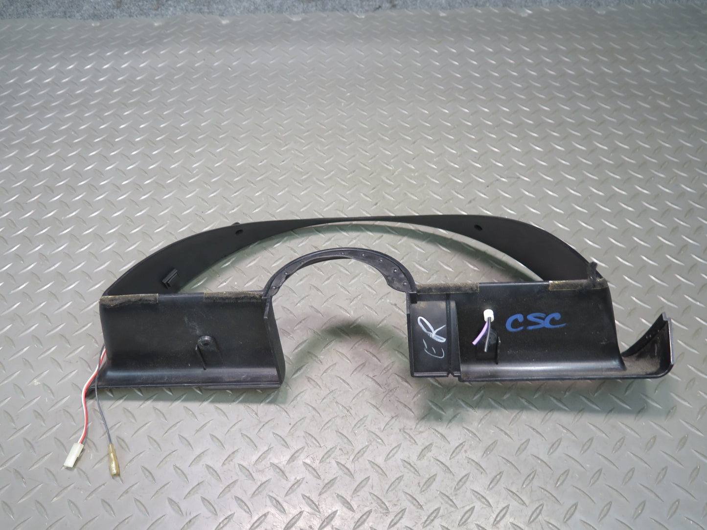 90-95 Chevrolet Corvette C4 Instrument Cluster Speedometer Trim Bezel Panel OEM