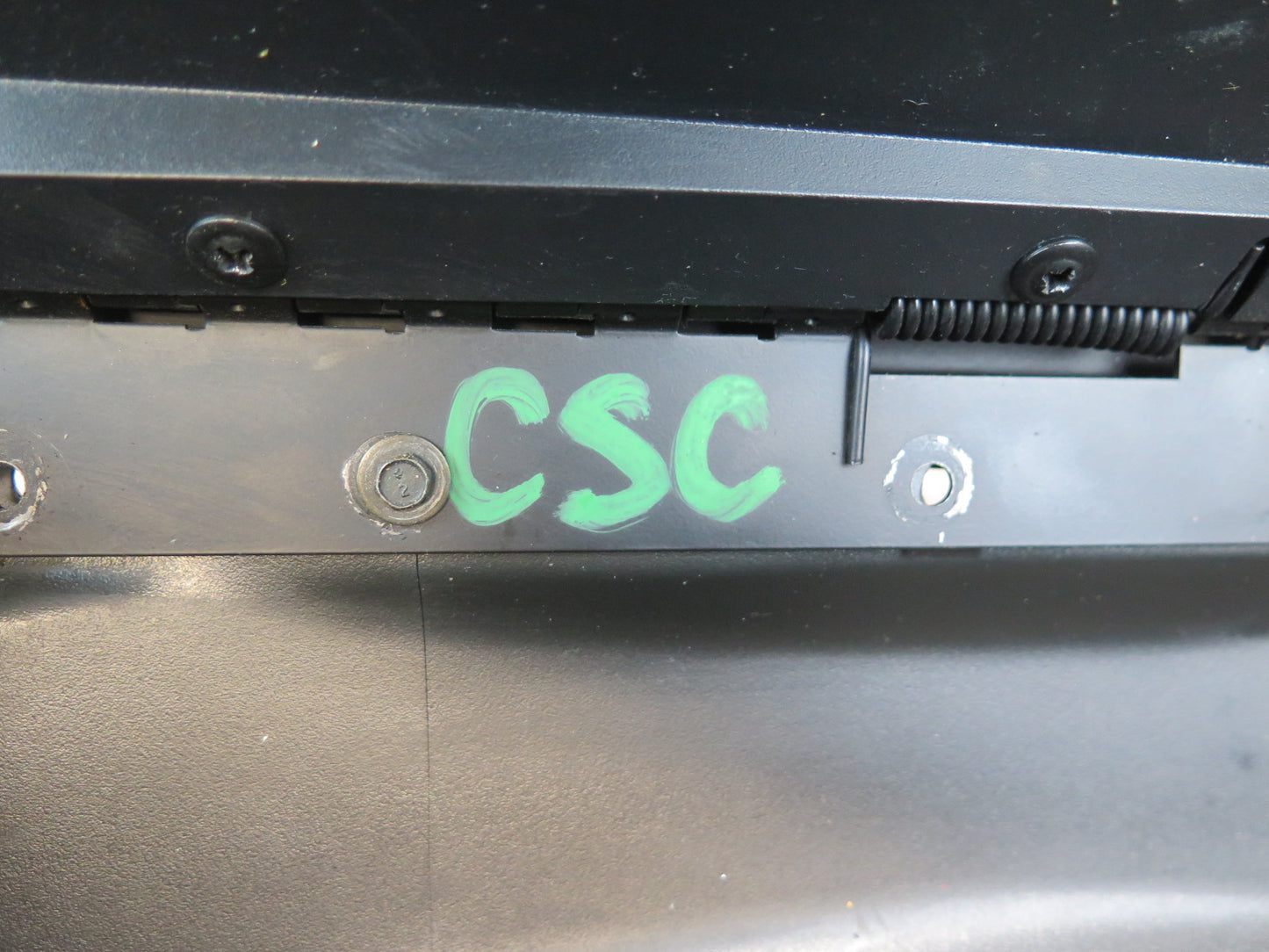 90-93 Chevrolet Corvette C4 Dash Right Glove Box Storage Compartment Black OEM