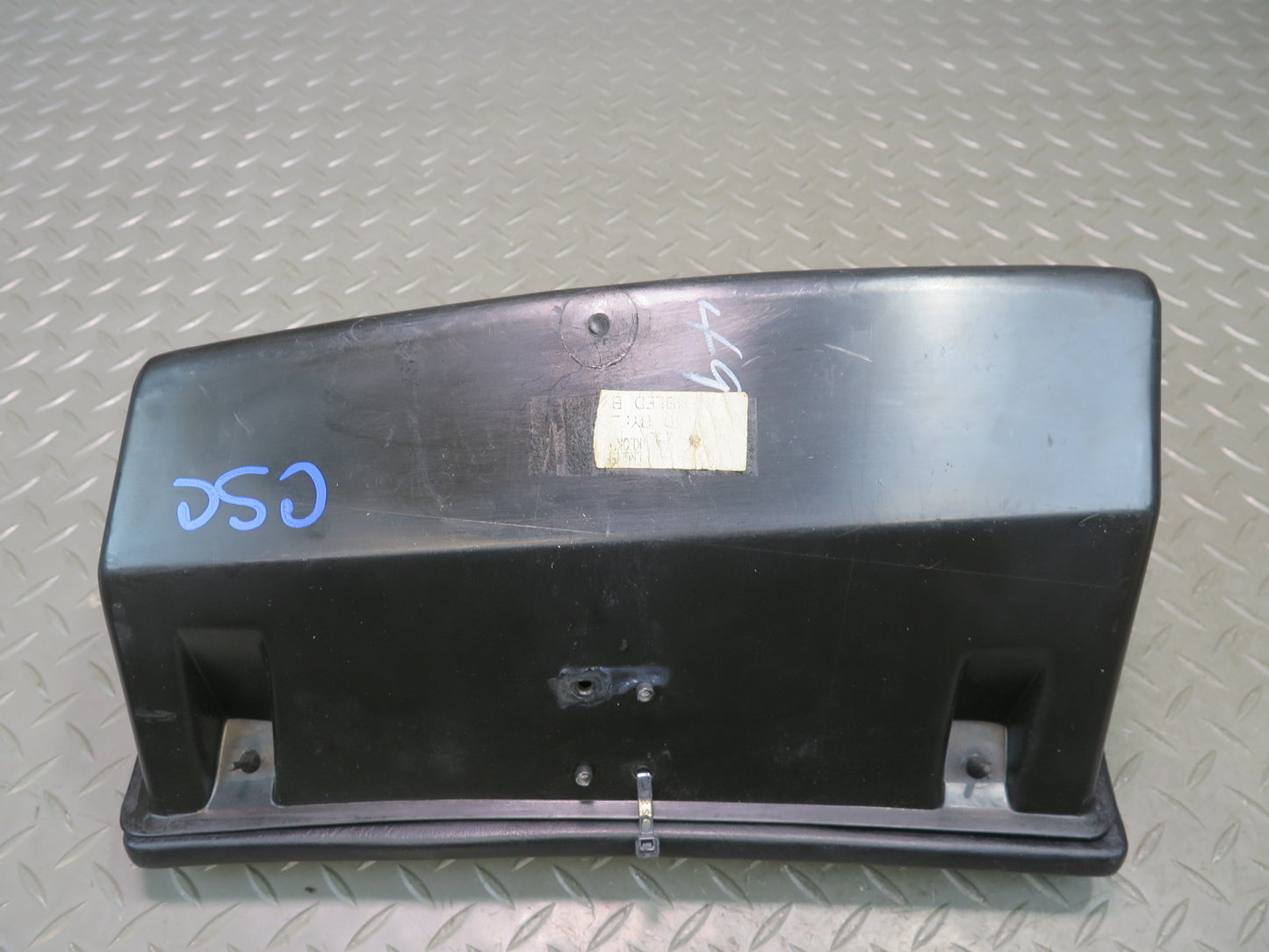 90-93 Chevrolet Corvette C4 Dash Right Glove Box Storage Compartment Black OEM