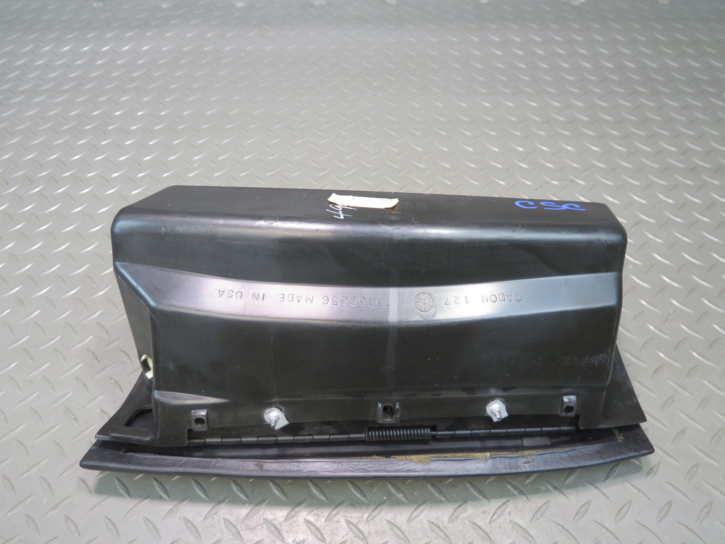 90-93 Chevrolet Corvette C4 Dash Right Glove Box Storage Compartment Black OEM