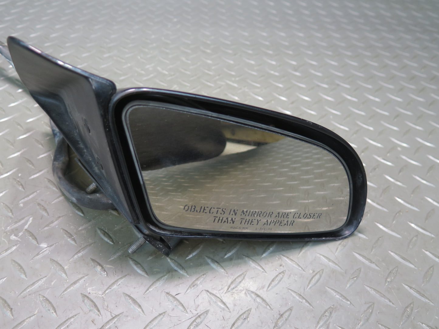 88-96 Chevrolet Corvette C4 Convertible Right Door Heated Power Mirror Black OEM