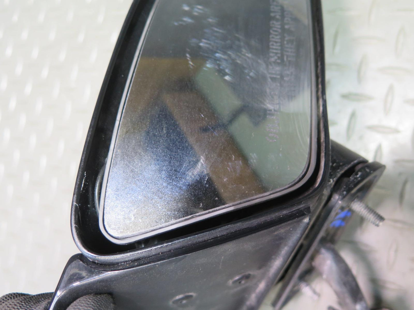 88-96 Chevrolet Corvette C4 Convertible Right Door Heated Power Mirror Black OEM