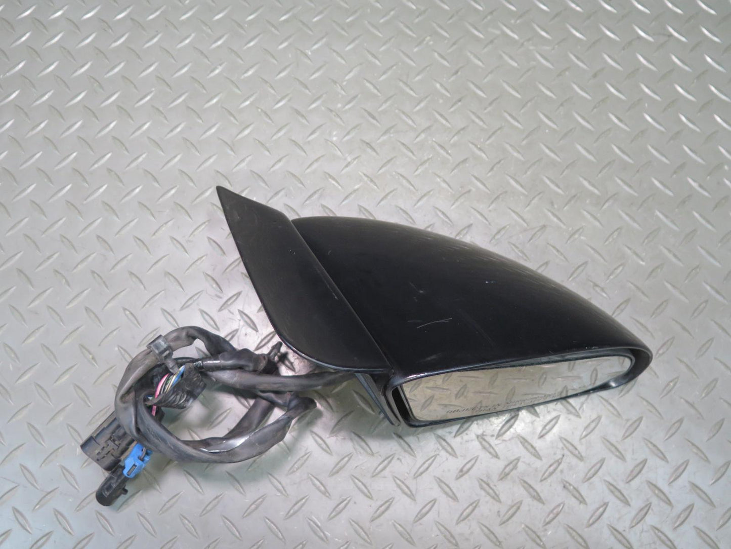 88-96 Chevrolet Corvette C4 Convertible Right Door Heated Power Mirror Black OEM