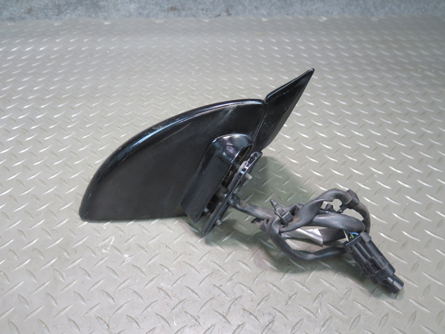 88-96 Chevrolet Corvette C4 Convertible Right Door Heated Power Mirror Black OEM