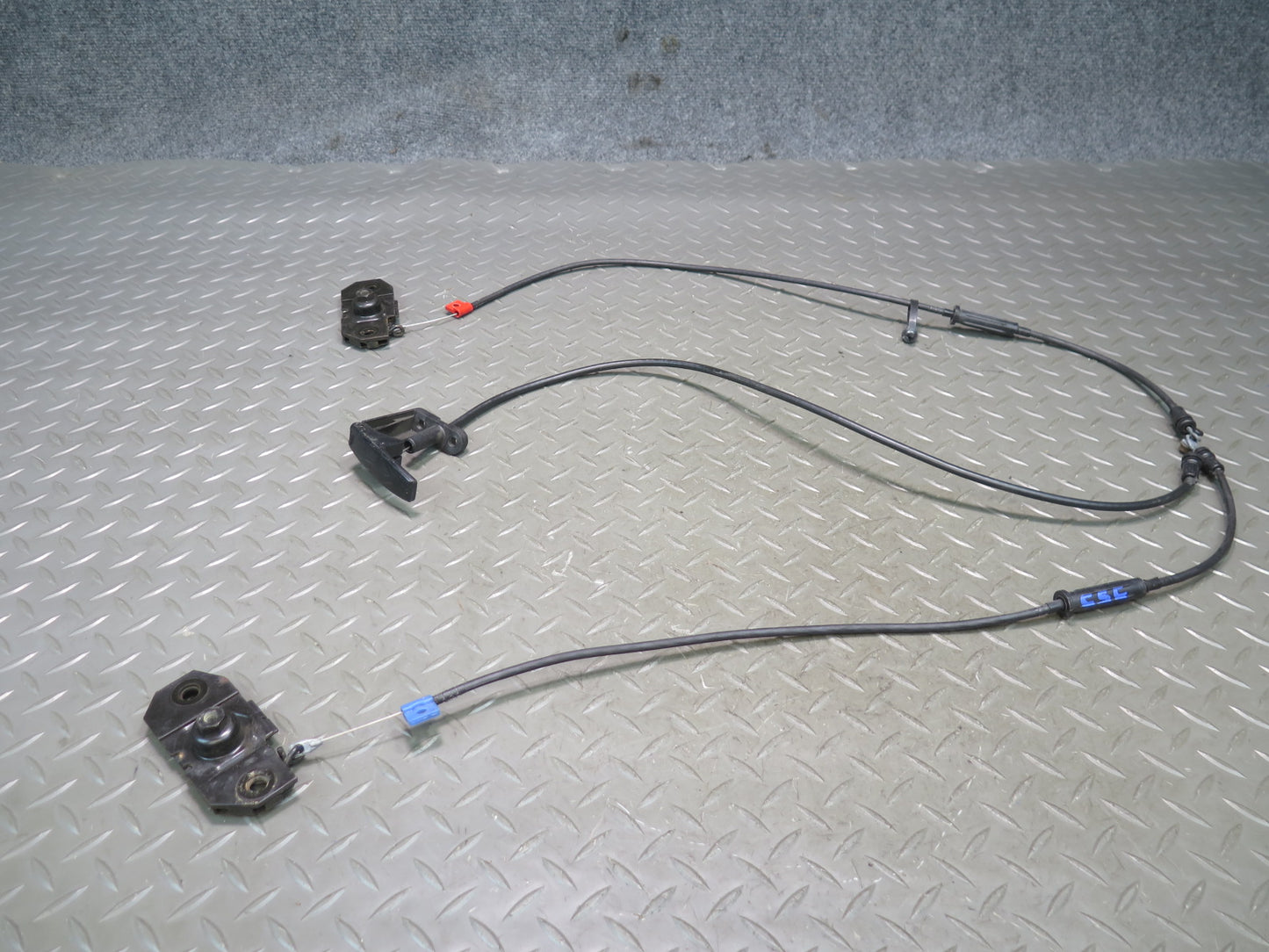 90-91 Chevrolet Corvette C4 Convert TOP Deck Lid Release Cable Latch Handle OEM