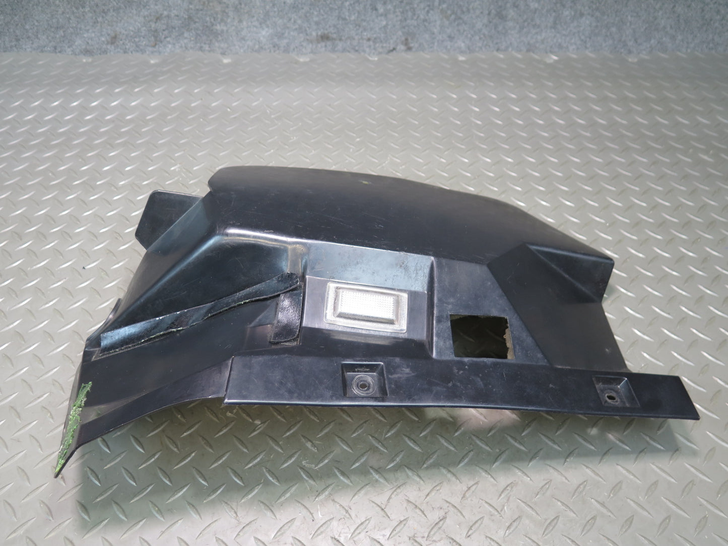 90-93 Chevrolet Corvette C4 AT Front Right Under Dash Lower Trim Panel Black OEM