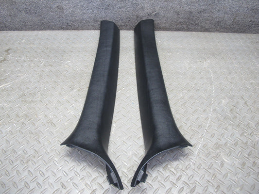 01-06 BMW E46 330ci Convertible Set of 2 Front A Pillar Trim Cover Panel OEM