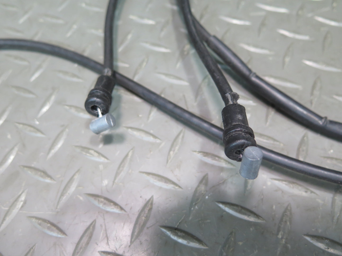 84-96 Chevrolet Corvette C4 Hood Lock Latch w Release Handle & Cable Set OEM