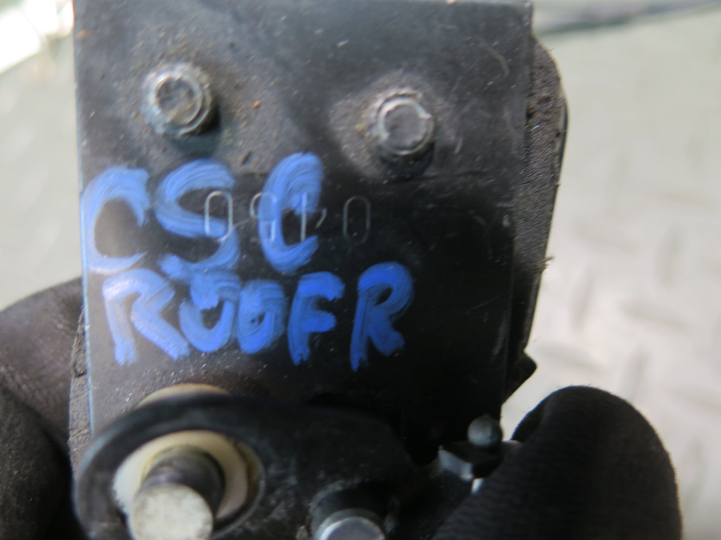 89-92 Chevrolet Corvette C4 Convertible Deck Lid Lock Actuator Cable Set OEM