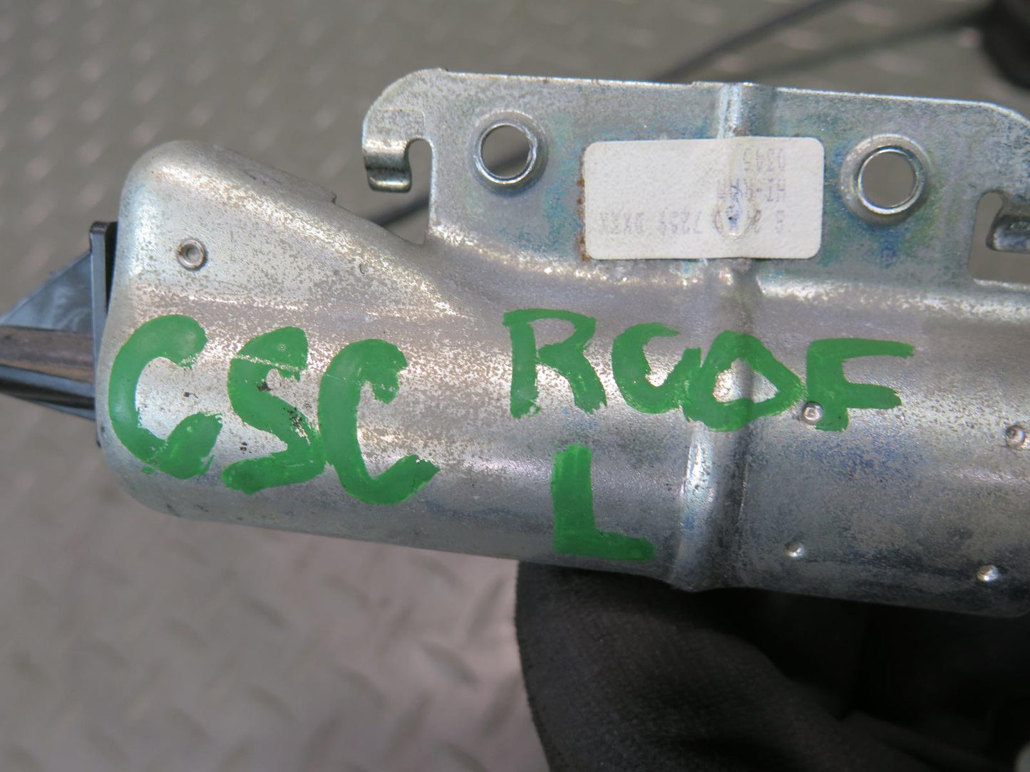 89-92 Chevrolet Corvette C4 Convertible Deck Lid Lock Actuator Cable Set OEM