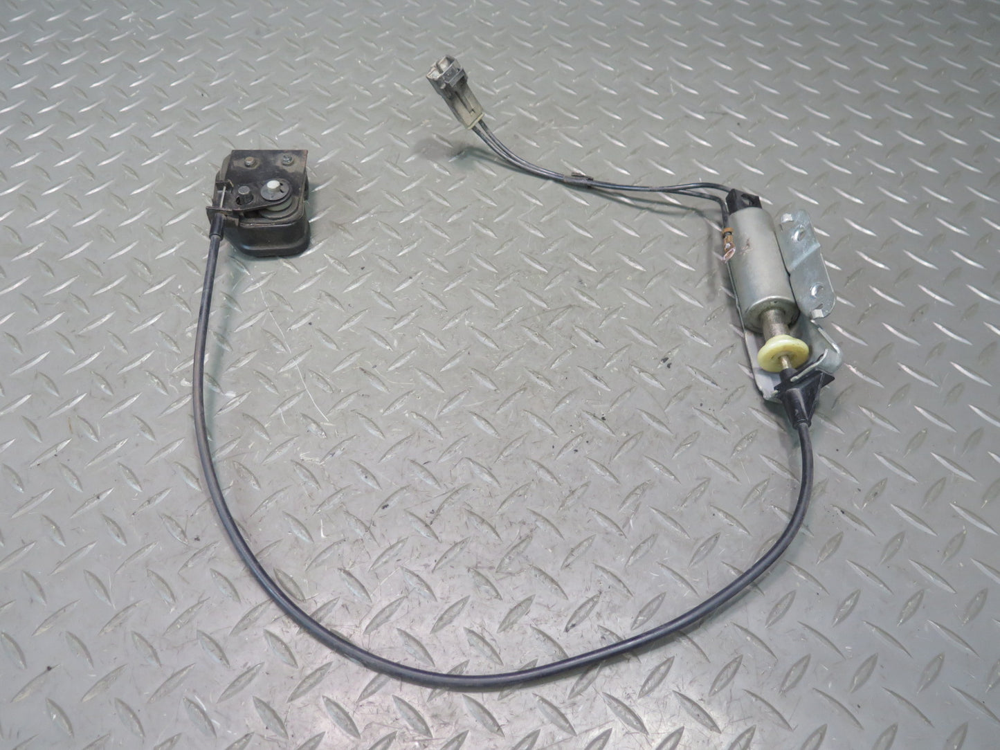 89-92 Chevrolet Corvette C4 Convertible Deck Lid Lock Actuator Cable Set OEM