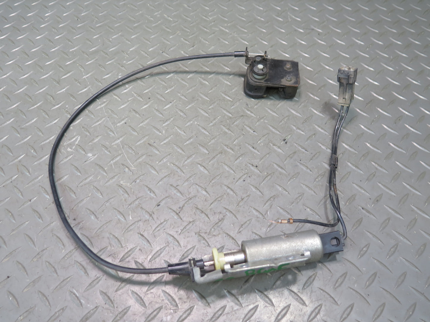 89-92 Chevrolet Corvette C4 Convertible Deck Lid Lock Actuator Cable Set OEM