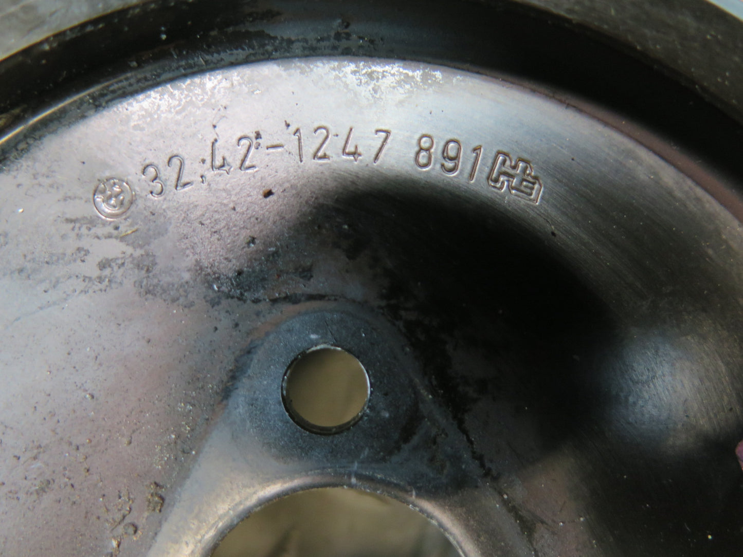 96-99 BMW E36 318ti 1.9L M44 Water Power Steering Pump Crankshaft Pulley Set OEM