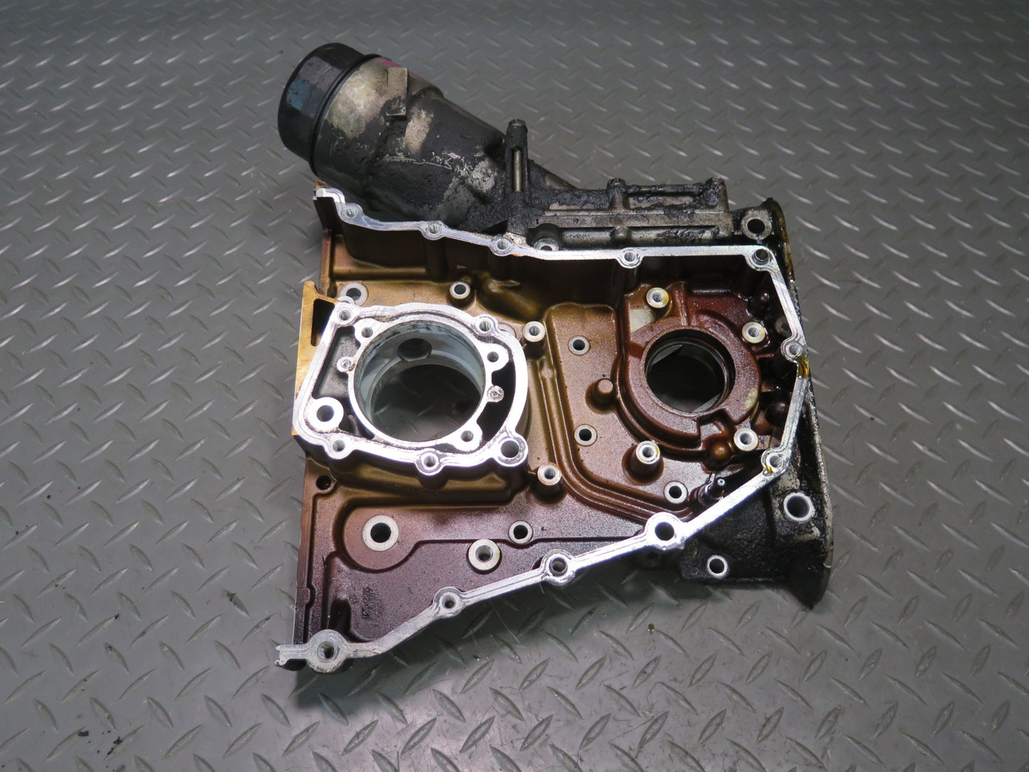 96-99 BMW E36 318ti 1.9L M44 Engine Timing Chain Cover Oil Filter Housing Set