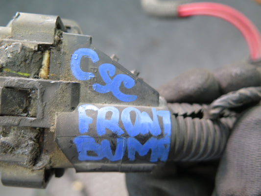 1991 Chevrolet Corvette C4 Front Bumper Headlight Wire Wiring Harness OEM