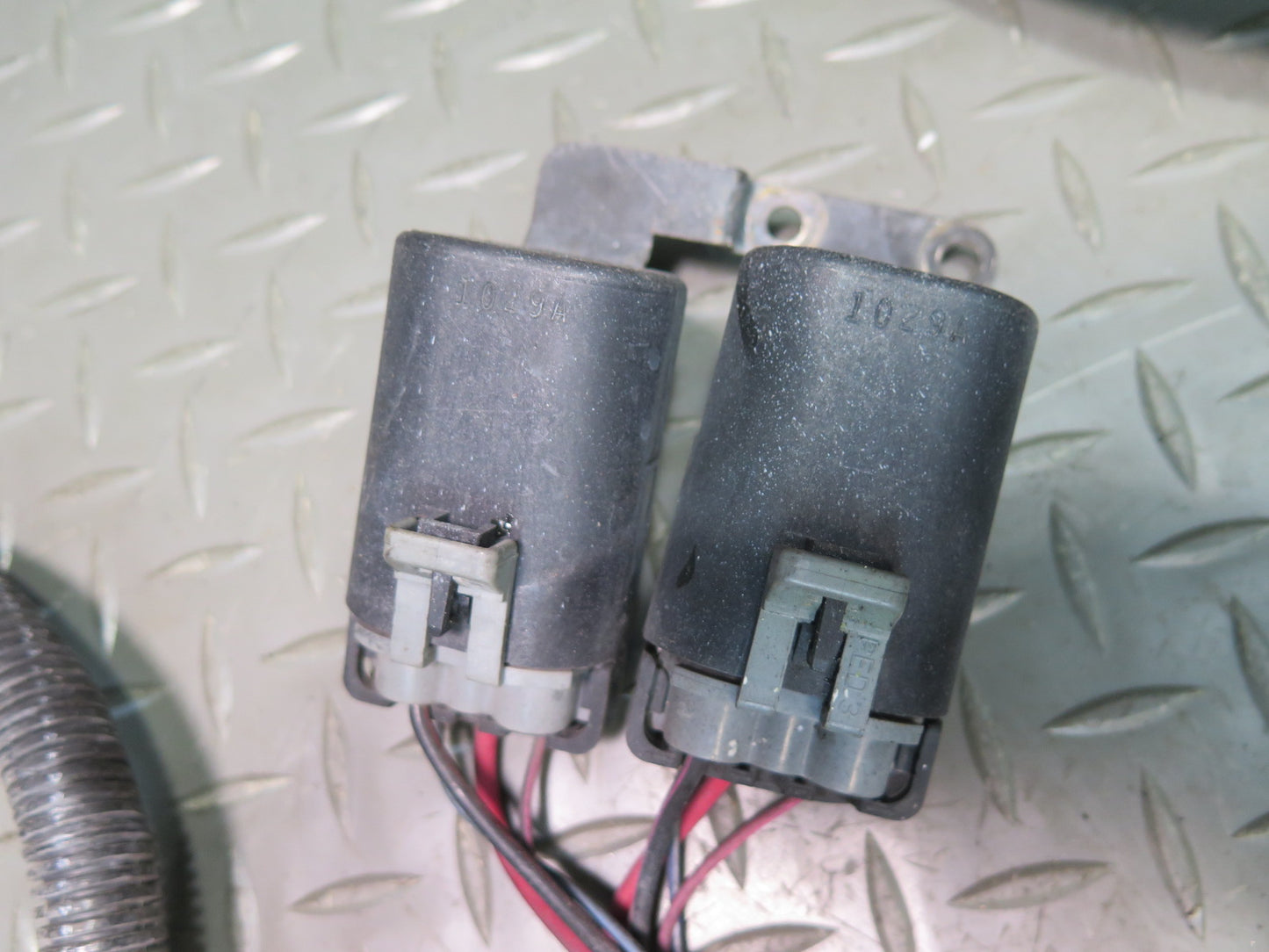 1991 Chevrolet Corvette C4 Front Bumper Headlight Wire Wiring Harness OEM