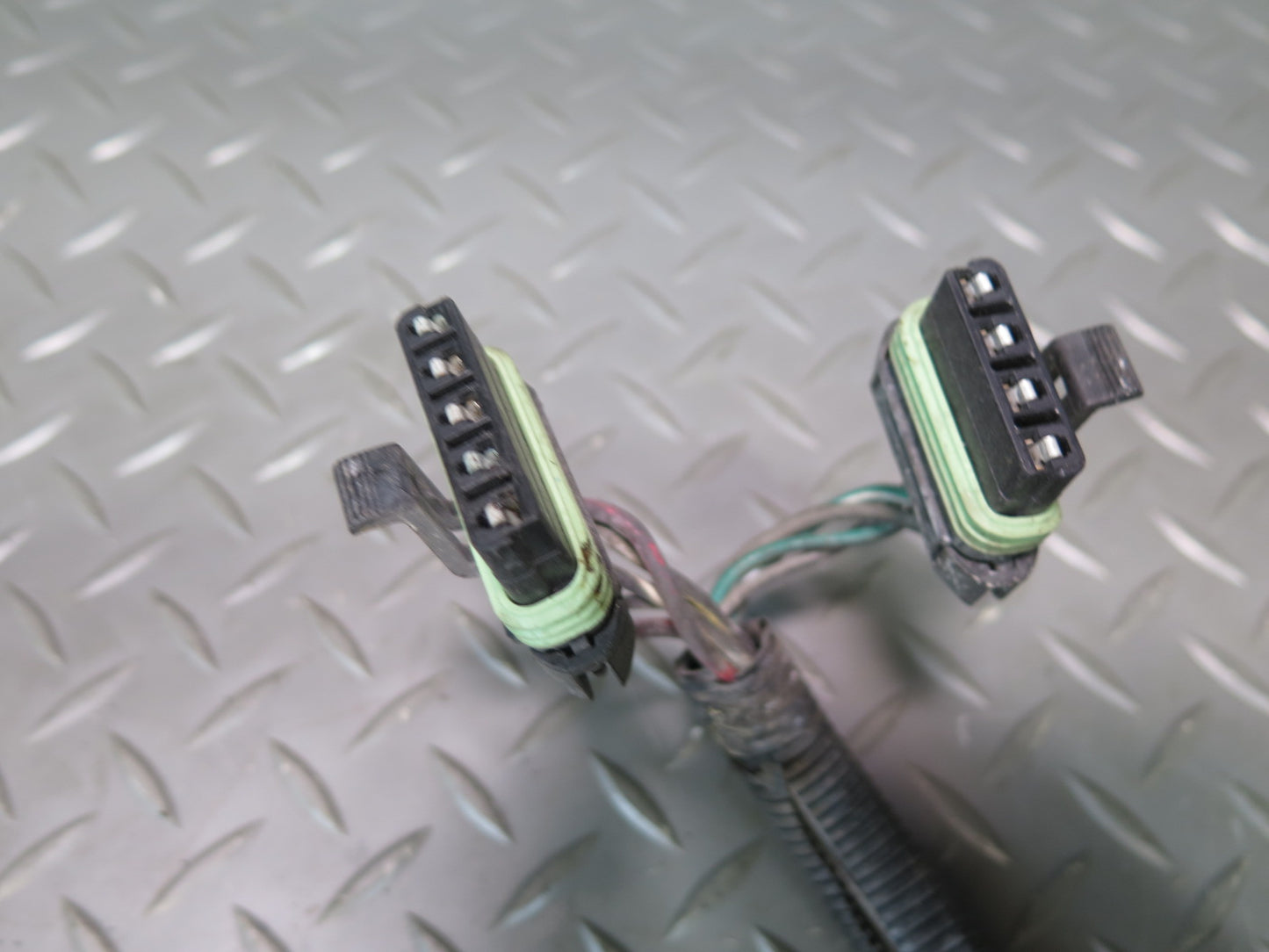 1991 Chevrolet Corvette C4 Front Bumper Headlight Wire Wiring Harness OEM