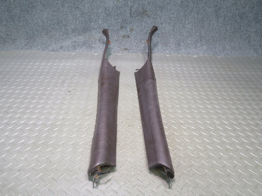 73-89 Mercedes R107 SL Convertible Set of 2 Front A Pillar Trim Cover Panel OEM