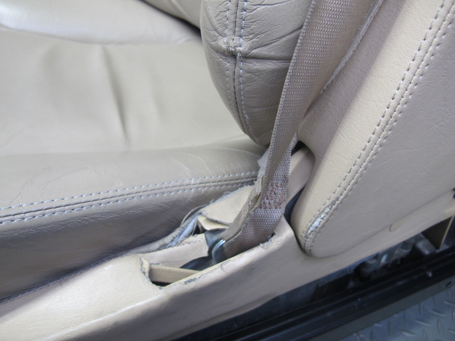 96-02 Mercedes R129 Sl-class Set of 2 Front Left & Right Leather Seat OEM