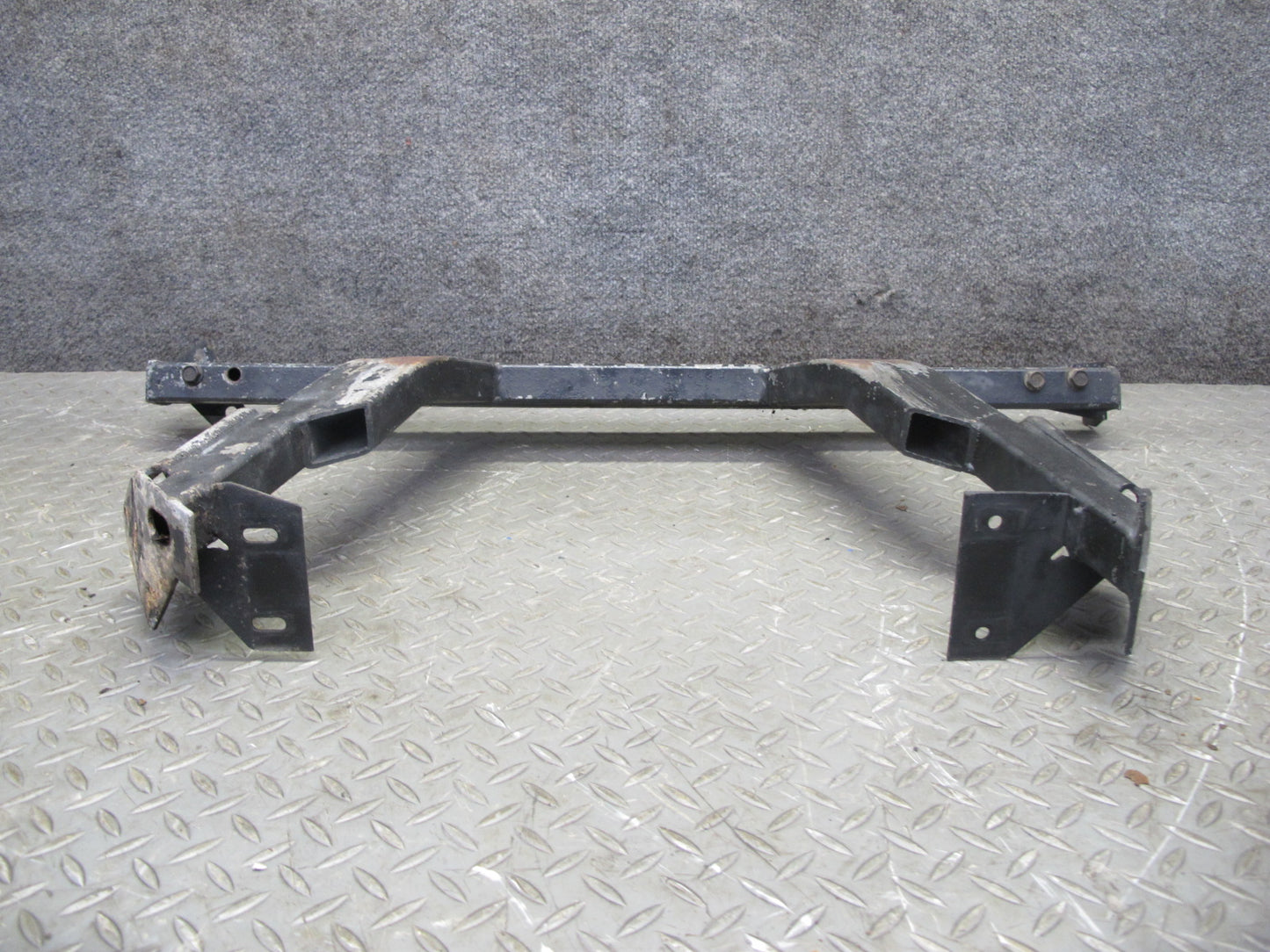 91-96 Chevrolet Corvette C4 Front Bumper Impact Bar w Skid Plates Set OEM